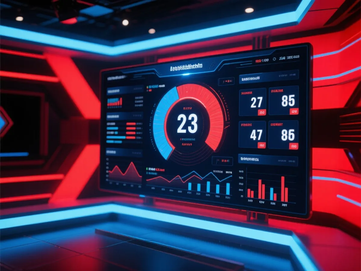 开奖直播数据展示界面