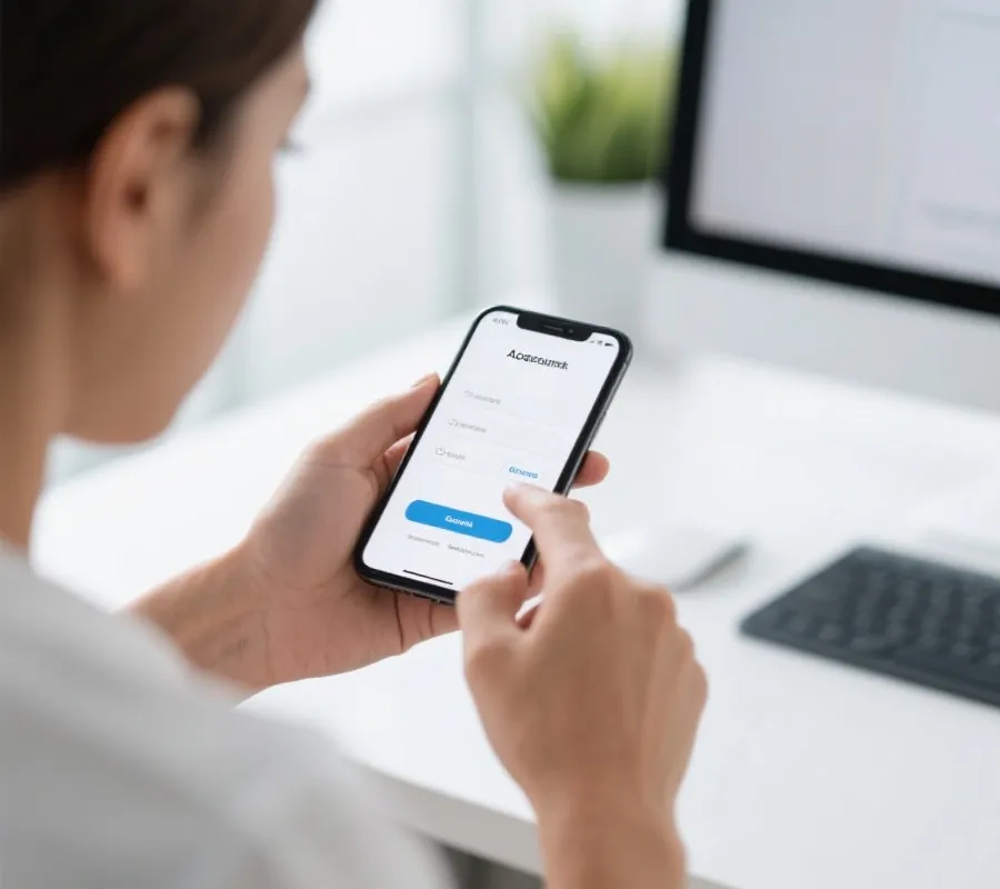 开户注册流程示意图